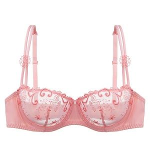 Simone Perele Delice Embroidered Demi Bra 32 D